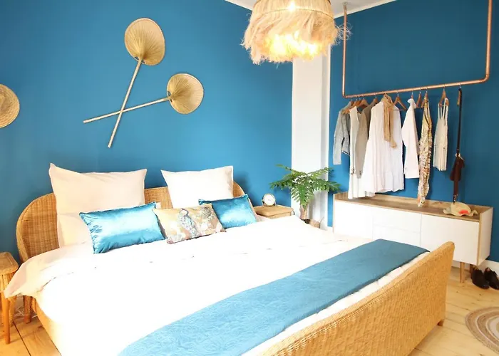 Superior Mit Tropical Feeling L 2 Schlafzimmer Nahe L Messe L Flughafen L Hbf 公寓 杜伊斯堡